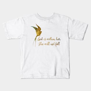 God is within her Kids T-Shirt